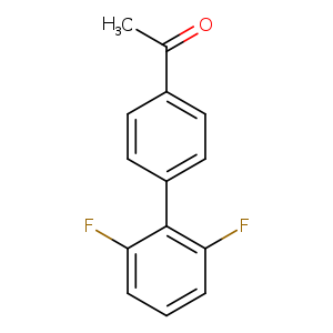 1-[4-(2,6-difluorophenyl)phenyl]ethan-1-one