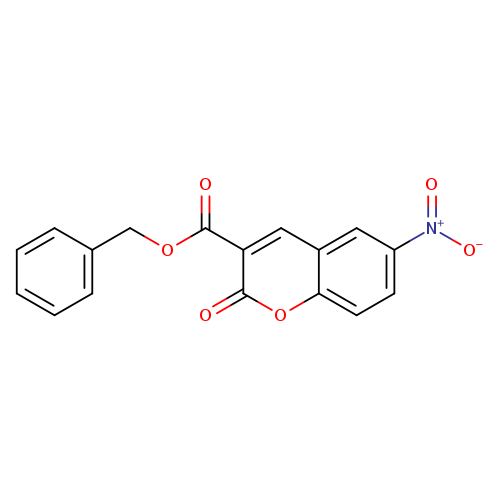 benzyl 6-nitro-2-oxo-2H-chromene-3-carboxylate