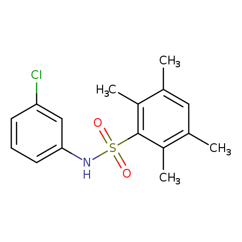 N-(3-chlorophenyl)-2,3,5,6-tetramethylbenzene-1-sulfonamide