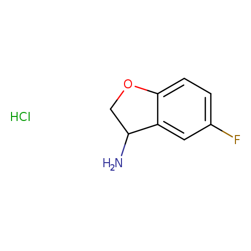 5-Fluoro-2,3-dihydro-benzofuran-3-ylamine hydrochloride