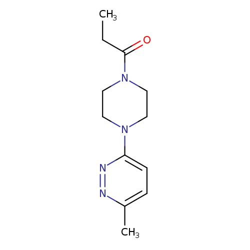 1-[4-(6-methylpyridazin-3-yl)piperazin-1-yl]propan-1-one