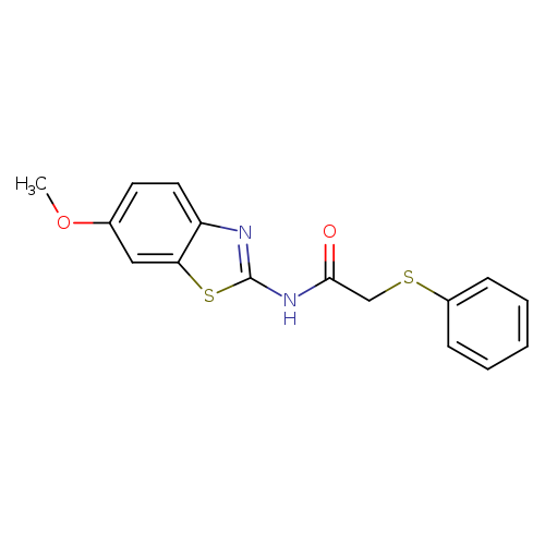 N-(6-methoxy-1,3-benzothiazol-2-yl)-2-(phenylsulfanyl)acetamide