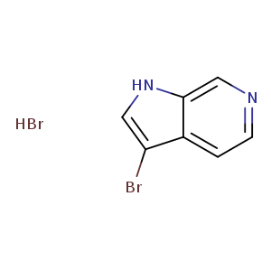 3-bromo-1H-pyrrolo[2,3-c]pyridine hydrobromide