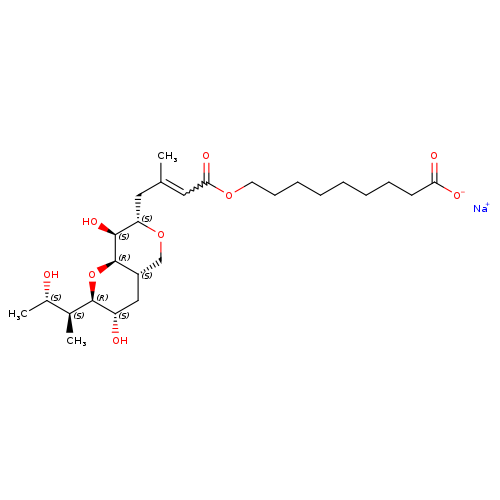 2H,5H-Pyrano[4,3-b]pyranyl Mupirocin Sodium Impurity