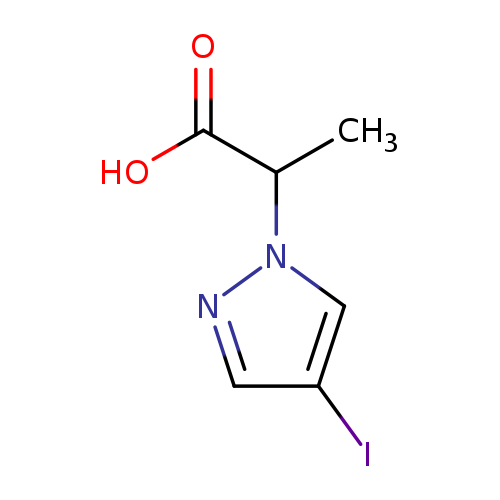 2-(4-Iodo-1h-pyrazol-1-yl)propanoic acid