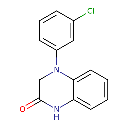 4-(3-chlorophenyl)-1,2,3,4-tetrahydroquinoxalin-2-one