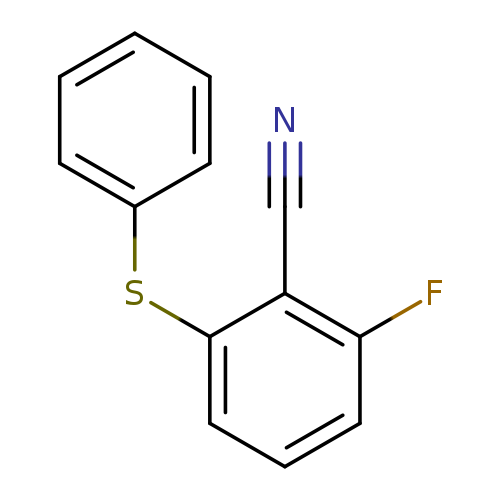 2-fluoro-6-(phenylsulfanyl)benzonitrile