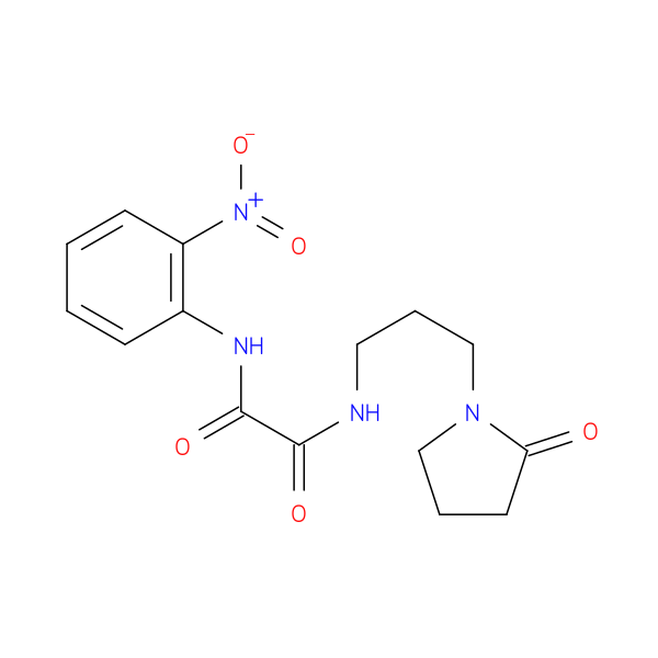 N'-(2-nitrophenyl)-N-[3-(2-oxopyrrolidin-1-yl)propyl]ethanediamide