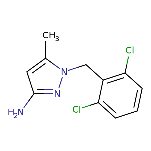 1-[(2,6-dichlorophenyl)methyl]-5-methyl-1H-pyrazol-3-amine