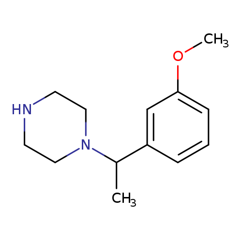 1-[1-(3-methoxyphenyl)ethyl]piperazine