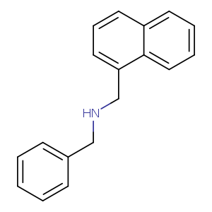 1-Naphthalenemethanamine, N-(phenylmethyl)-