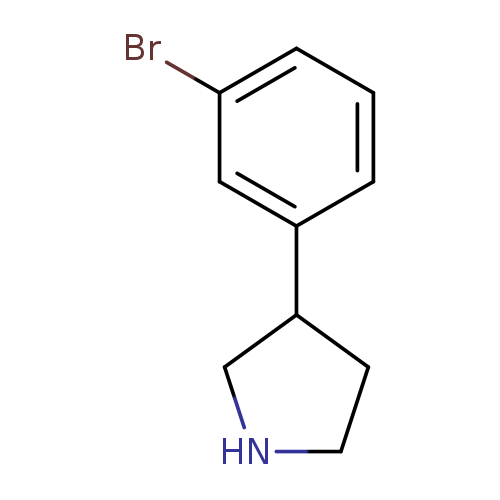 3-(3-Bromophenyl)pyrrolidine