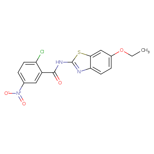 2-chloro-N-(6-ethoxy-1,3-benzothiazol-2-yl)-5-nitrobenzamide