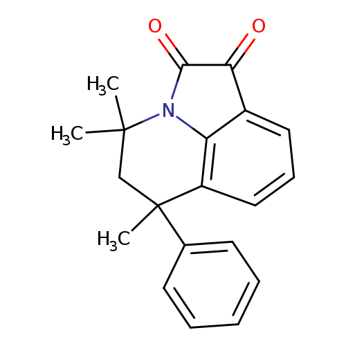 4H-Pyrrolo[3,2,1-ij]quinoline-1,2-dione,5,6-dihydro-4,4,6-trimethyl-6-phenyl-
