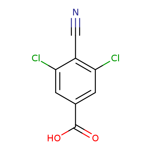 Benzoic acid, 3,5-dichloro-4-cyano-