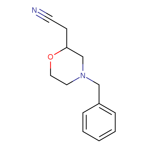 4-BENZYL-2-MORPHOLINEACETONITRILE