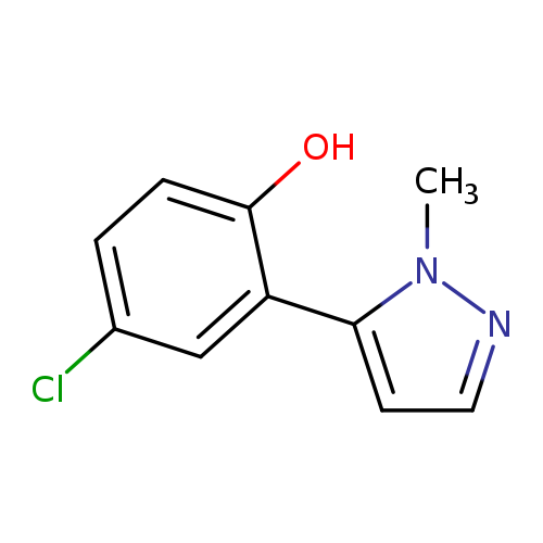 4-Chloro-2-(1-methyl-1h-pyrazol-5-yl)phenol
