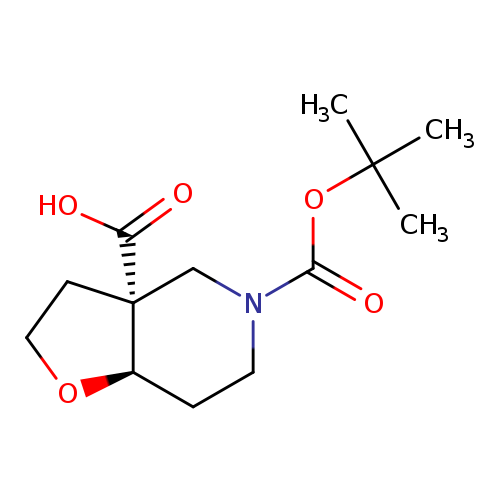 (3aR,7aR)-5-(tert-butoxycarbonyl)octahydrofuro[3,2-c]pyridine-3a-carboxylic acid