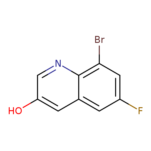 8-Bromo-6-fluoroquinolin-3-ol