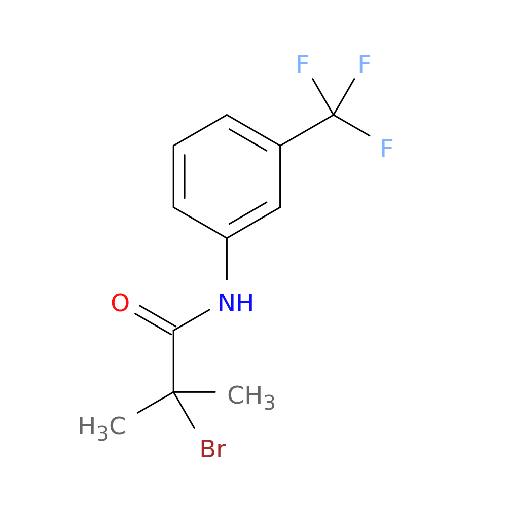 2-Bromo-2-methyl-n-[3-(trifluoromethyl)phenyl]propanamide