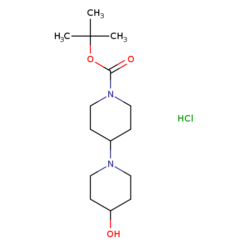 tert-butyl4-hydroxy-[1,4'-bipiperidine]-1'-carboxylatehydrochloride
