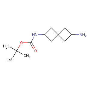 Carbamic acid, N-(6-aminospiro[3.3]hept-2-yl)-, 1,1-dimethylethyl ester