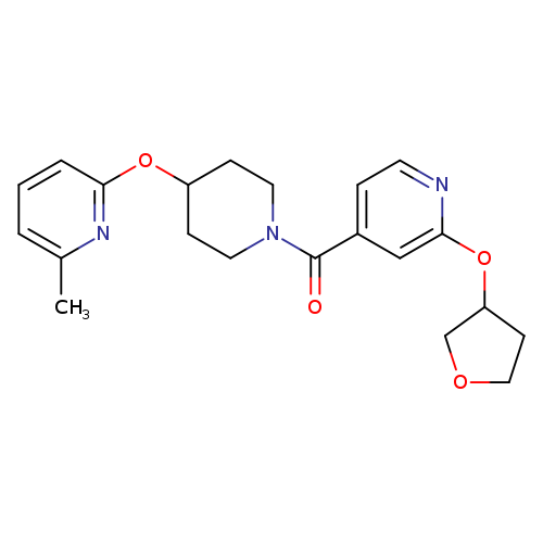 4-{4-[(6-methylpyridin-2-yl)oxy]piperidine-1-carbonyl}-2-(oxolan-3-yloxy)pyridine