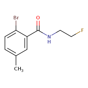 2-bromo-N-(2-fluoroethyl)-5-methylbenzamide