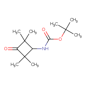 tert-butylN-(2,2,4,4-tetramethyl-3-oxocyclobutyl)carbamate