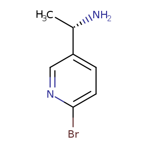 (1s)-1-(6-Bromo(3-pyridyl))ethylamine