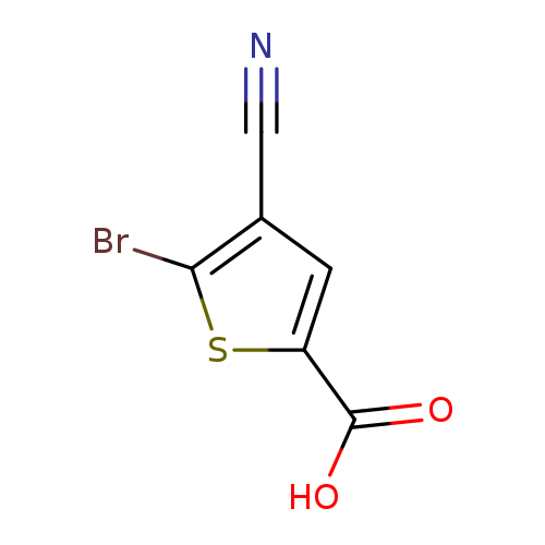 5-bromo-4-cyanothiophene-2-carboxylicacid