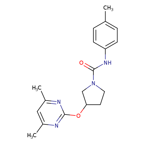 3-[(4,6-dimethylpyrimidin-2-yl)oxy]-N-(4-methylphenyl)pyrrolidine-1-carboxamide