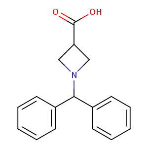 1-Benzhydrylazetidine-3-carboxylic acid