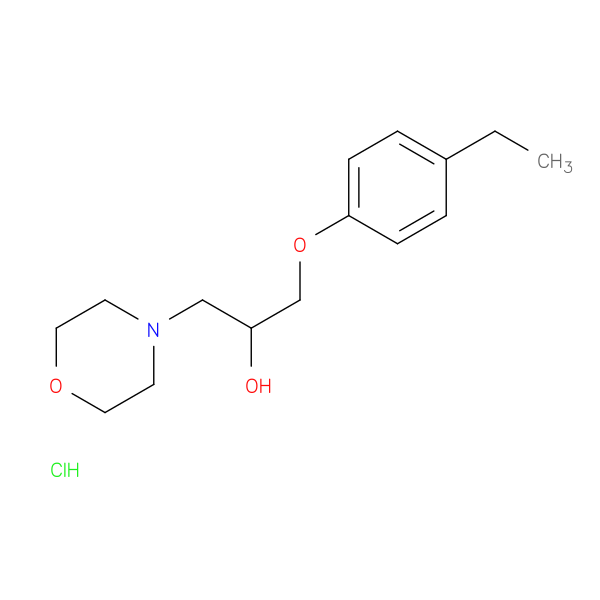 1-(4-ethylphenoxy)-3-(morpholin-4-yl)propan-2-ol hydrochloride