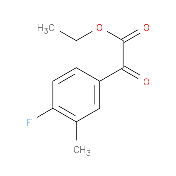 ethyl 2-(4-fluoro-3-methylphenyl)-2-oxoacetate