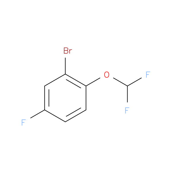 2-Bromo-1-(difluoromethoxy)-4-fluorobenzene