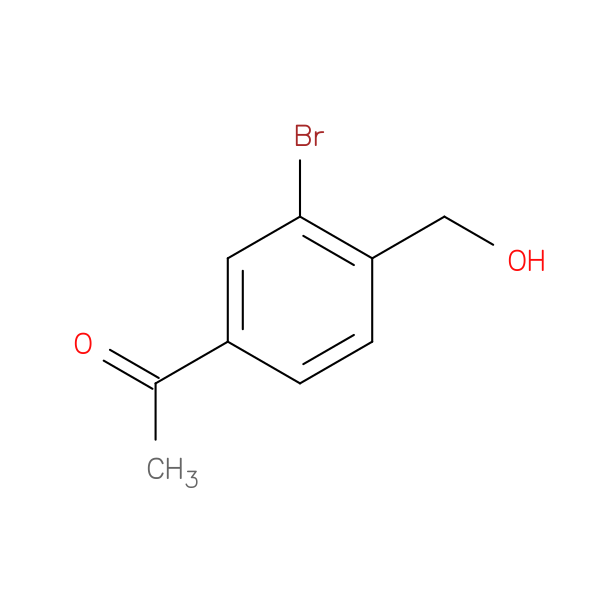 1-[3-Bromo-4-(hydroxymethyl)phenyl]ethanone