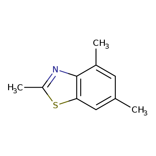 2,4,6-trimethyl-1,3-benzothiazole