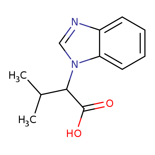 2-(1H-1,3-benzodiazol-1-yl)-3-methylbutanoic acid