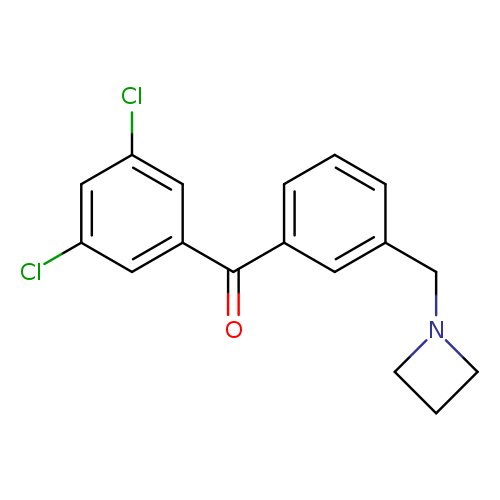 (3-(Azetidin-1-ylmethyl)phenyl)(3,5-dichlorophenyl)methanone