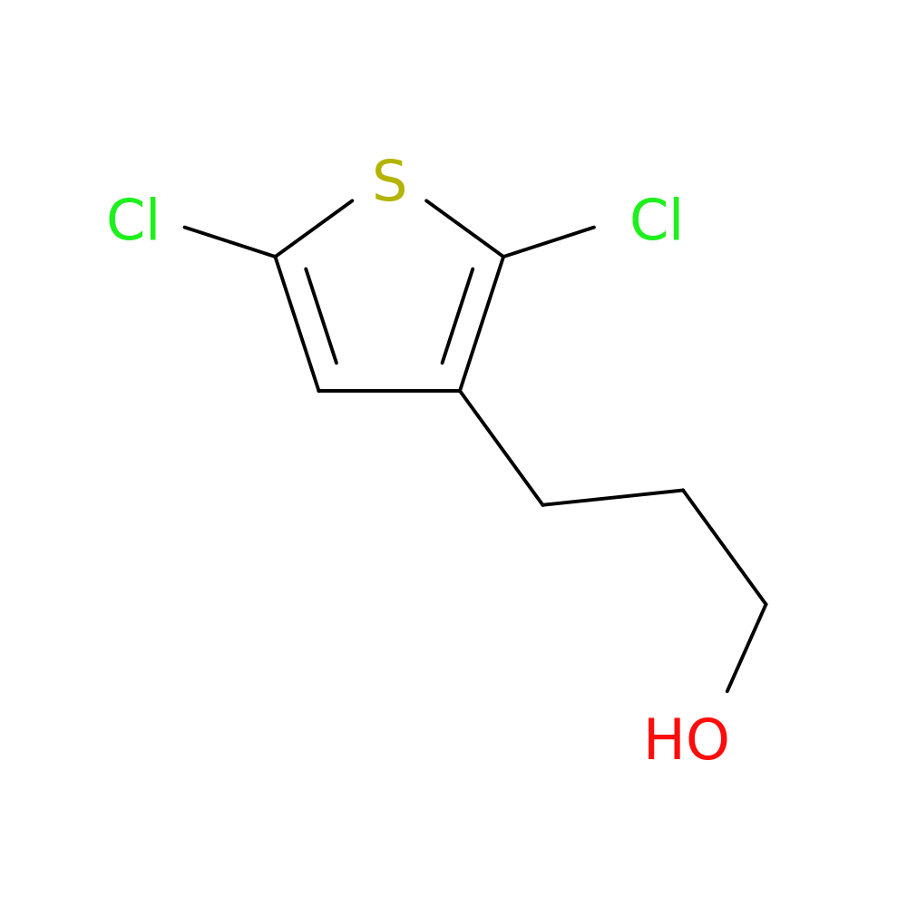 3-(2,5-dichlorothiophen-3-yl)propan-1-ol