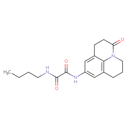 N-butyl-N'-{2-oxo-1-azatricyclo[7.3.1.0^{5,13}]trideca-5,7,9(13)-trien-7-yl}ethanediamide