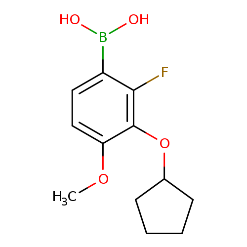 3-(Cyclopentyloxy)-2-fluoro-4-methoxyphenylboronic acid