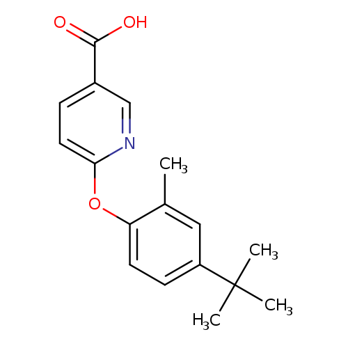 6-(4-(tert-Butyl)-2-methylphenoxy)nicotinic acid