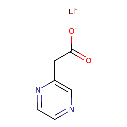 lithium(1+) ion 2-(pyrazin-2-yl)acetate