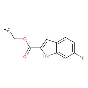 1H-Indole-2-carboxylic acid, 6-fluoro-, ethyl ester