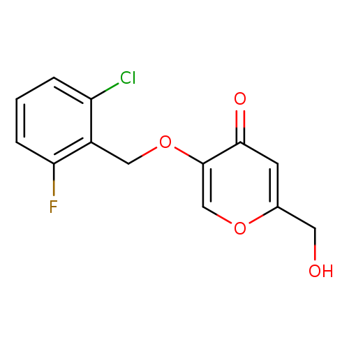 5-[(2-Chloro-6-fluorobenzyl)oxy]-2-(hydroxymethyl)-4h-pyran-4-one