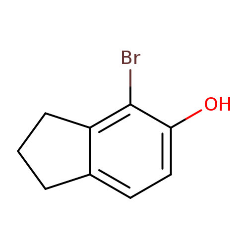 4-bromo-2,3-dihydro-1H-inden-5-ol