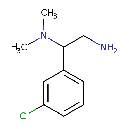 [2-Amino-1-(3-chlorophenyl)ethyl]dimethylamine