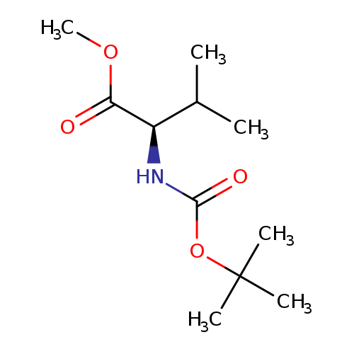 D-Valine,N-[(1,1-dimethylethoxy)carbonyl]-, methyl ester